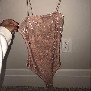 Garage Velvet bodysuit